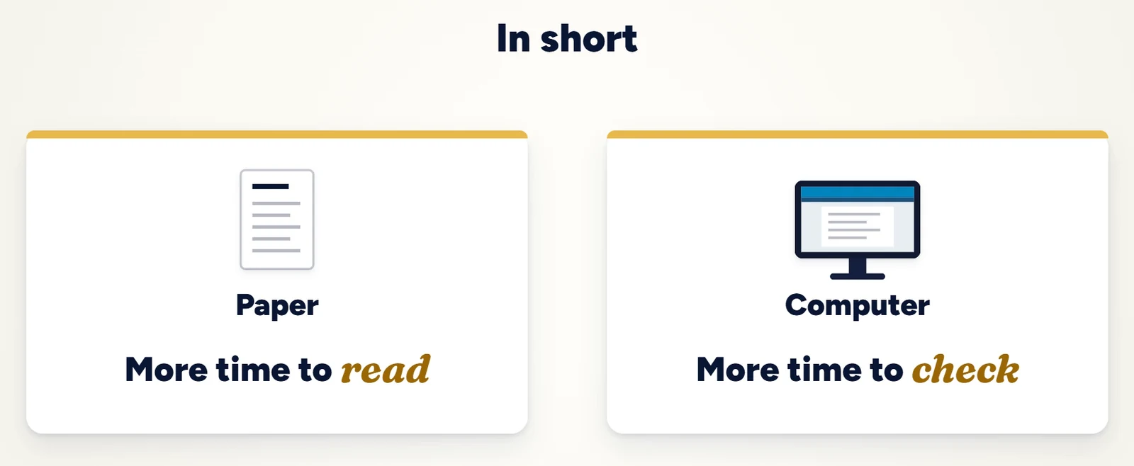 OET Listening in short: the paper test gives more time to read, the computer test gives more time to check